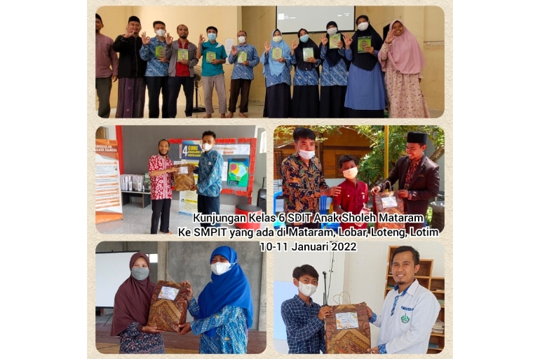 Kunjungan kelas 6 ke SMPIT