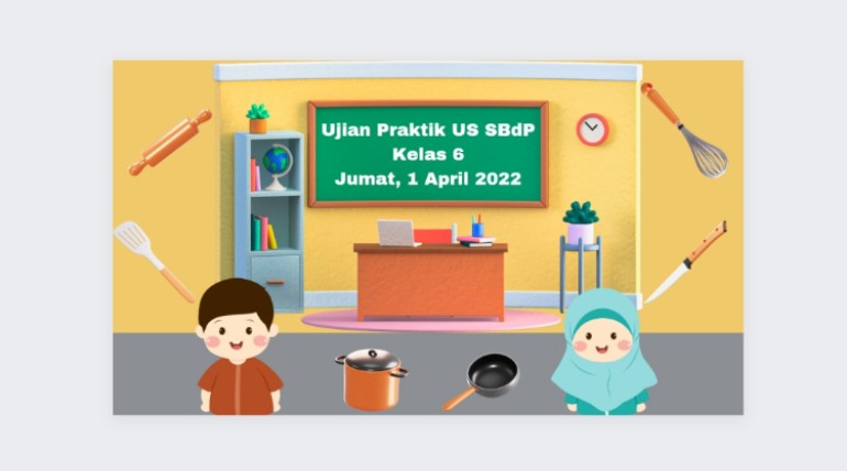 Ujian Praktik US SBdP Kelas 6 T.P. 2021/2022