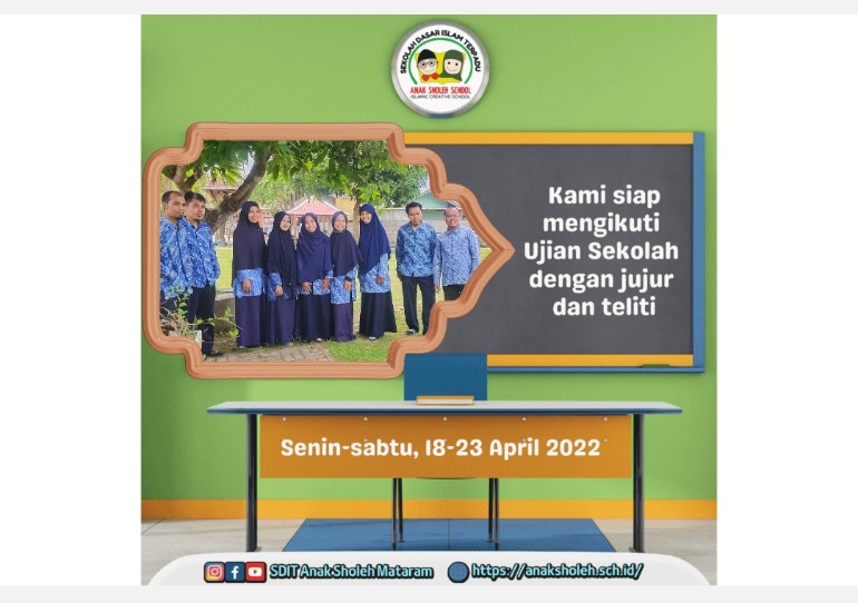 Twibon Ujian Sekolah T.P 2021/2022